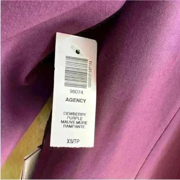 Babaton-Aritzia Women's "Agency" Blazer In Dewberry Purple- XS NWT! - Picture 10 of 14
